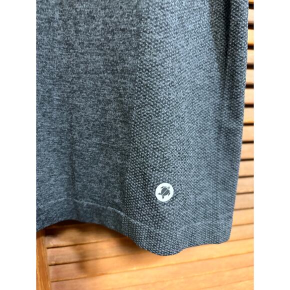 New NWT Laird Heathered Charcoal Grey Hyper 4 Sun Protection Wicking Polo - L - Picture 6 of 10